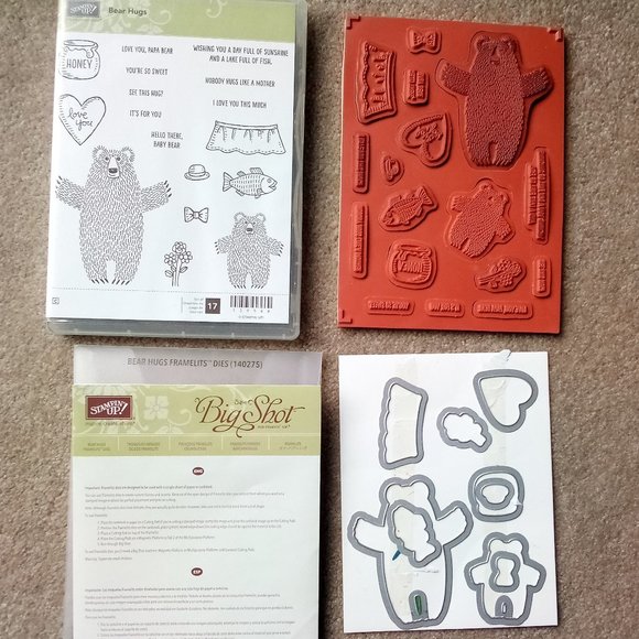 Stampin' Up! Bear Hugs Stamp Set & Matching Dies - Picture 1 of 14